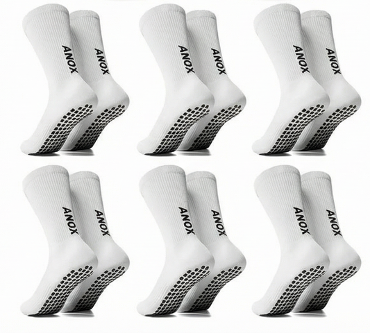 6-Pack Pro Grip Socks